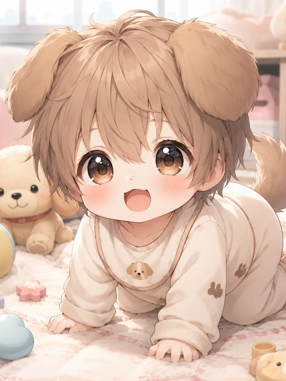 pppppu의 獣人の赤ちゃんを引き取りました