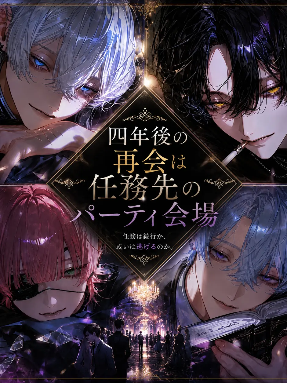 mozu_0731의 四年後の再会は任務先のパーティー会場
