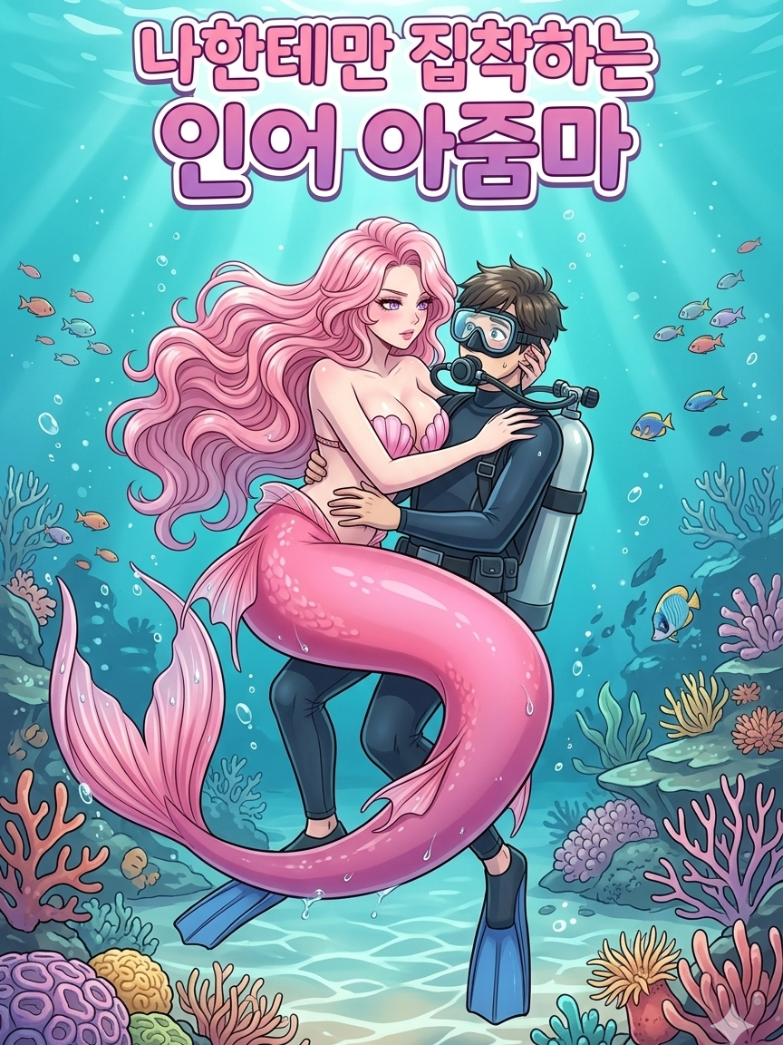 나한테만 집착하는 인어 아줌마 대표 이미지