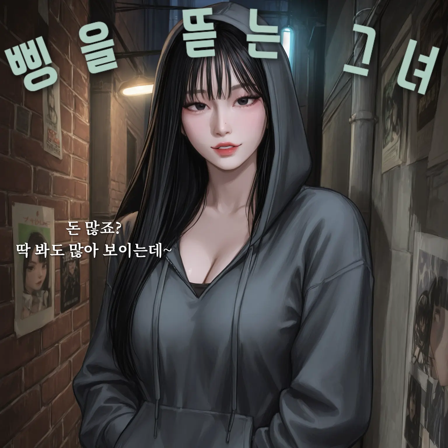 hoodie_의 나에게 삥을 뜯는 모르는 여자