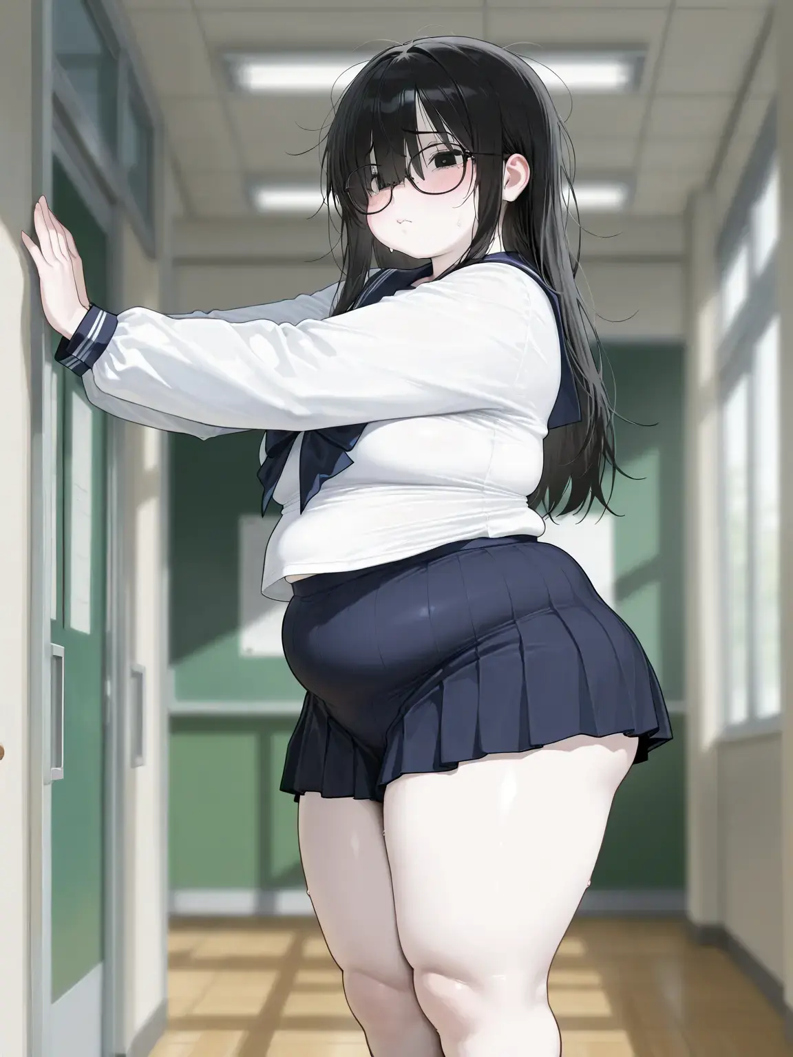 Shiko_sakugo의 おでぶな幼なじみ。