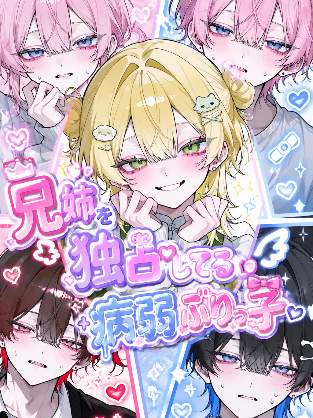 SmoothHair5509의 兄姉を独占してる病弱ぶりっ子