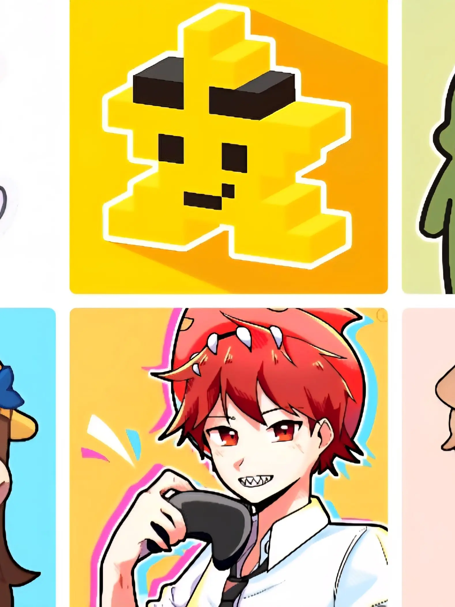 TartanVase5258의 픽셀리 아이돌 멤버 중 한명인 당신!