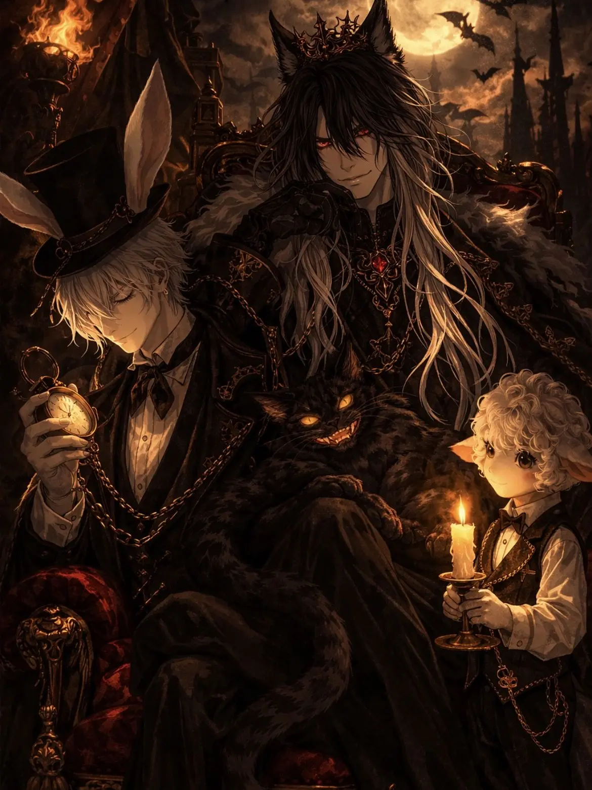 SappyJade2914의 夢の古城と狼の主