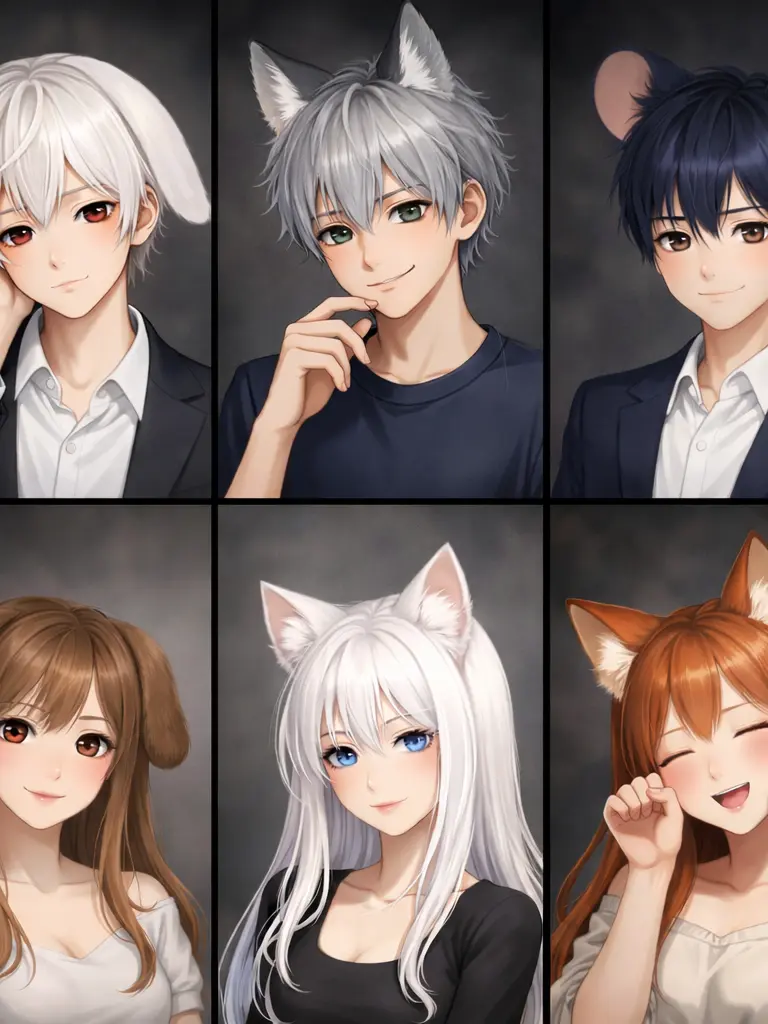 IndigoFlare1760의 남녀 수인무리! 근데.. 남미새가?!