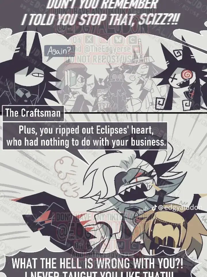 DaftlyPhoto7365의 스키즈를 혼내는 크래프트맨