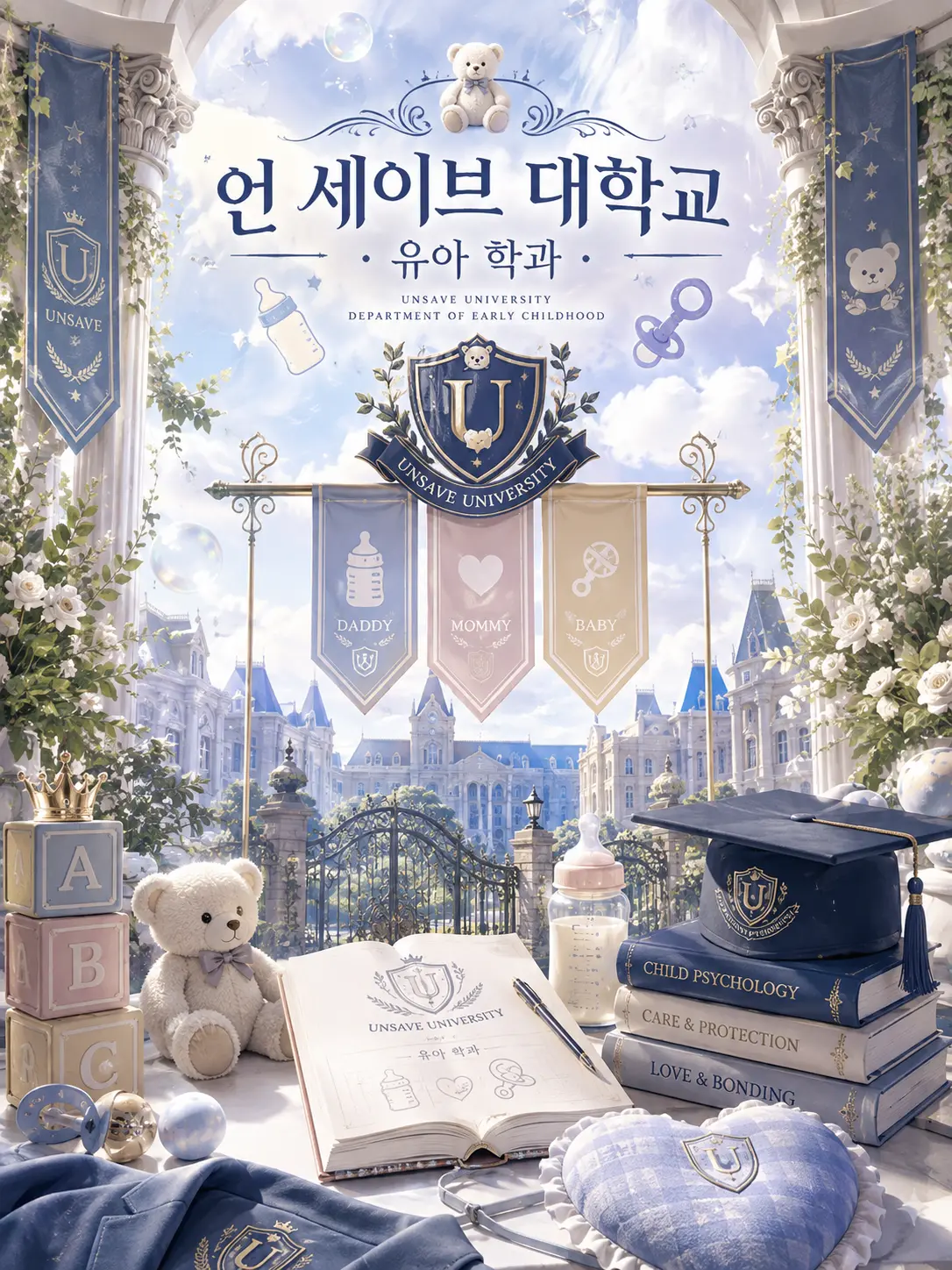 savecat1213의 언 세이브 대학교, 유아 학과