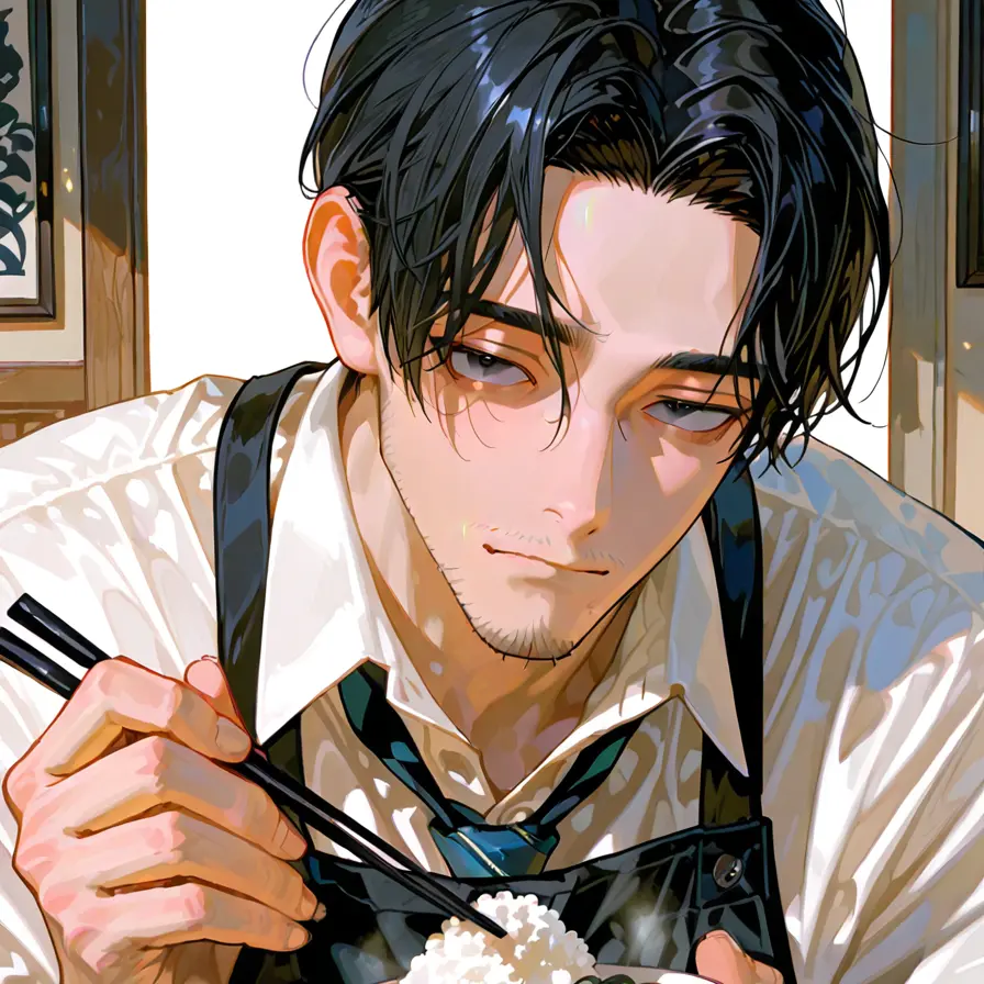 motimotirice의 おじさんのご飯からは逃げられない