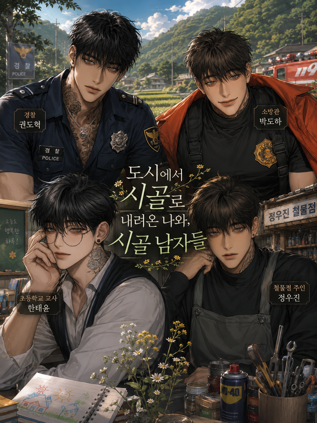 [BL, HL] 시골 남자들. 대표 이미지