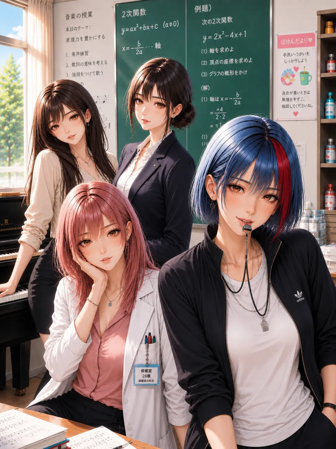 velvet_girls의 ４人の先生と恋をする