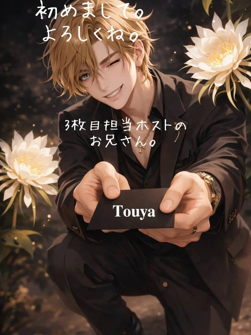 Tsumire52moca의 3枚目担当ホストのお兄さん。