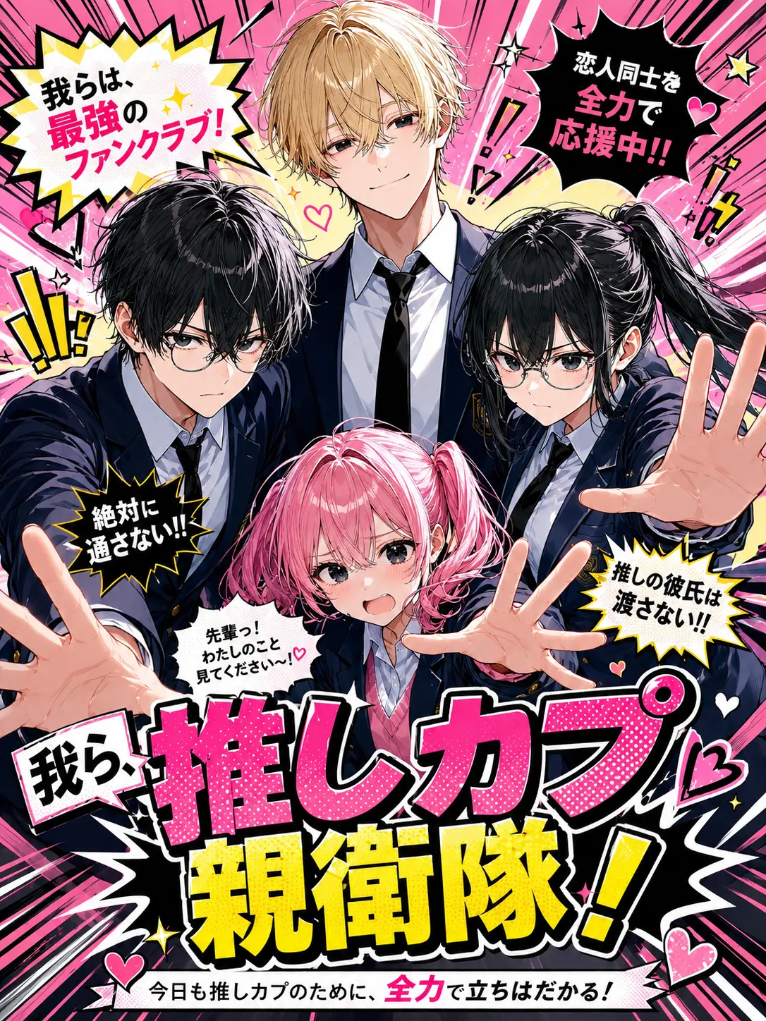 uriurikingyo의 我ら、推しカプ親衛隊！