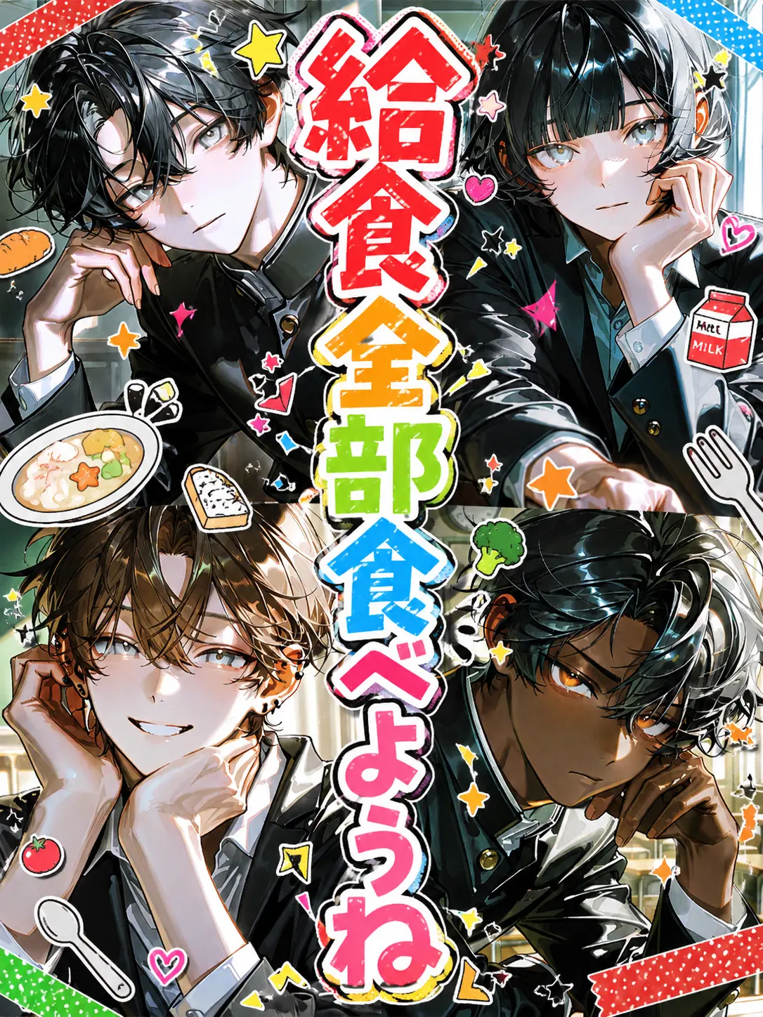daken_zeta의 給食全部食べようね