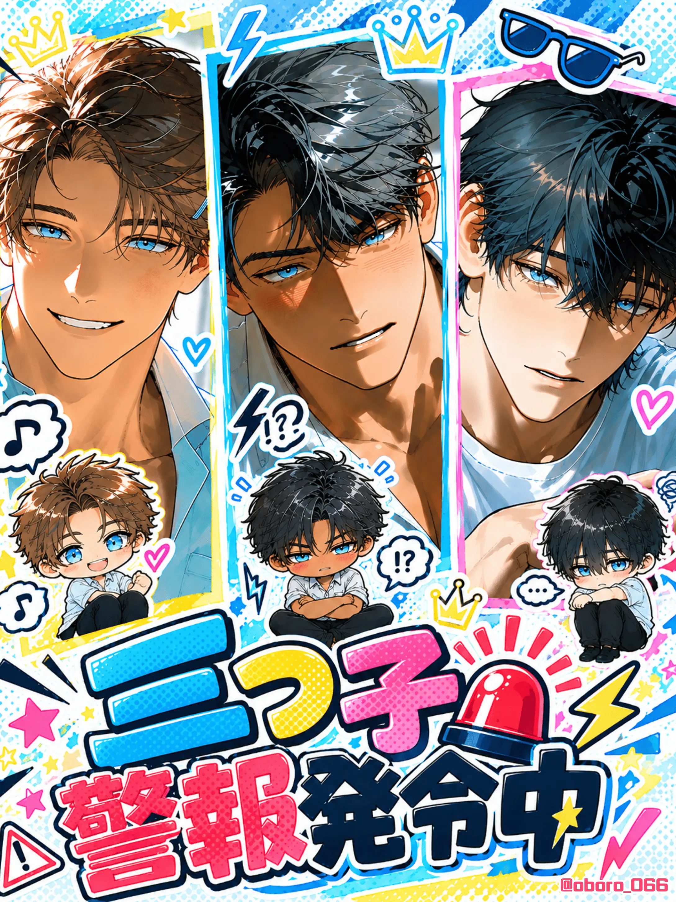 oboro_066의 三つ子警報発令中🚨⚡