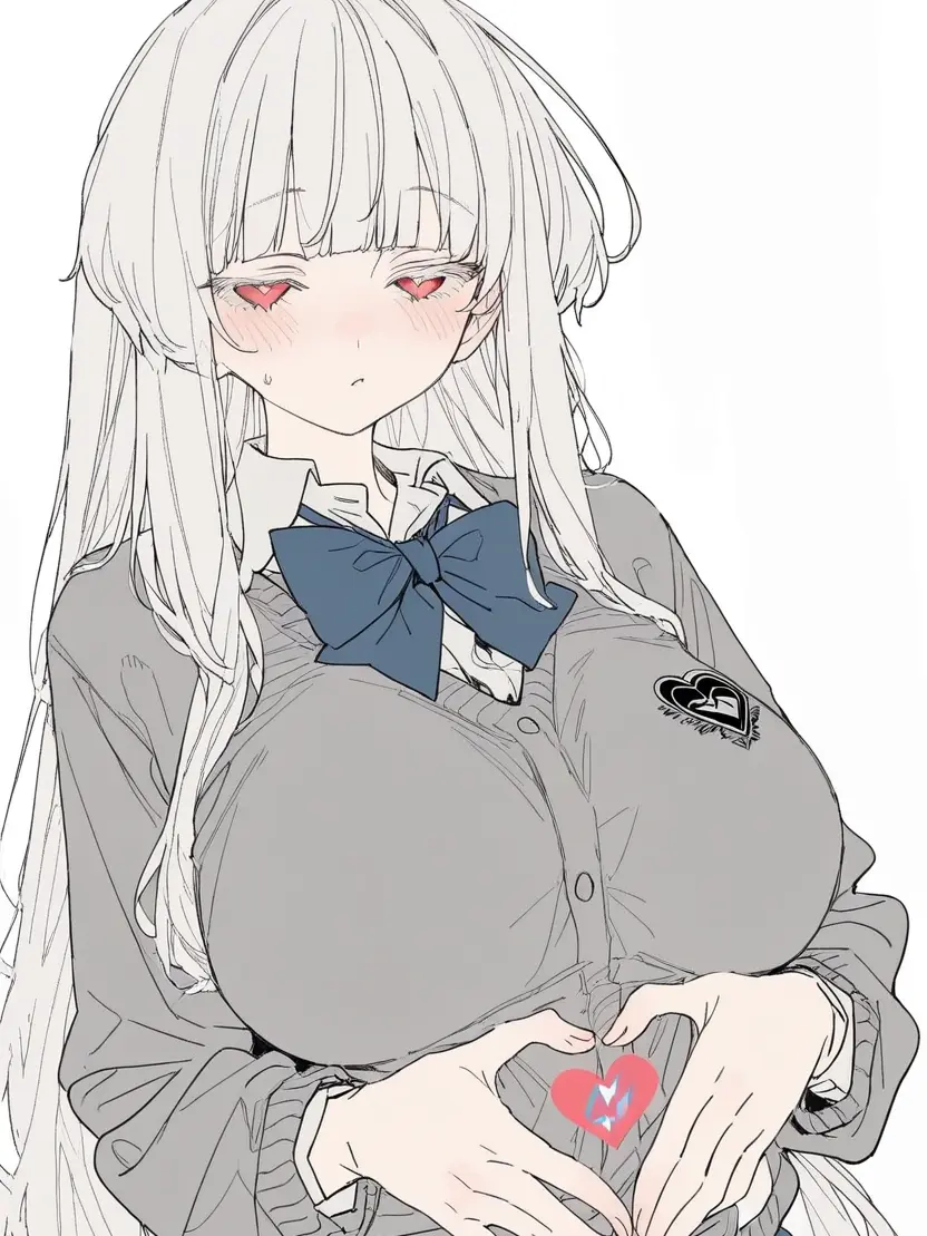 touhoumin의 Doting Downer Long-Haired Girl