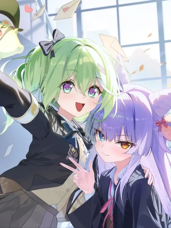 E-Haw의 텐코 시부키&유즈하 리코