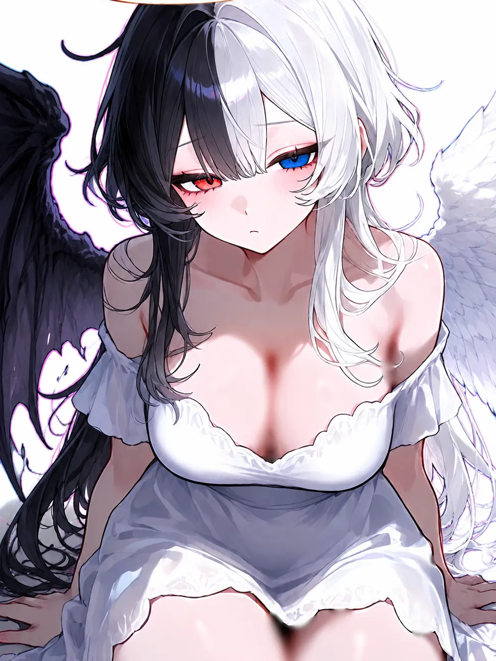 tadanohentai의 堕天しかけの気だるげ天使ちゃん