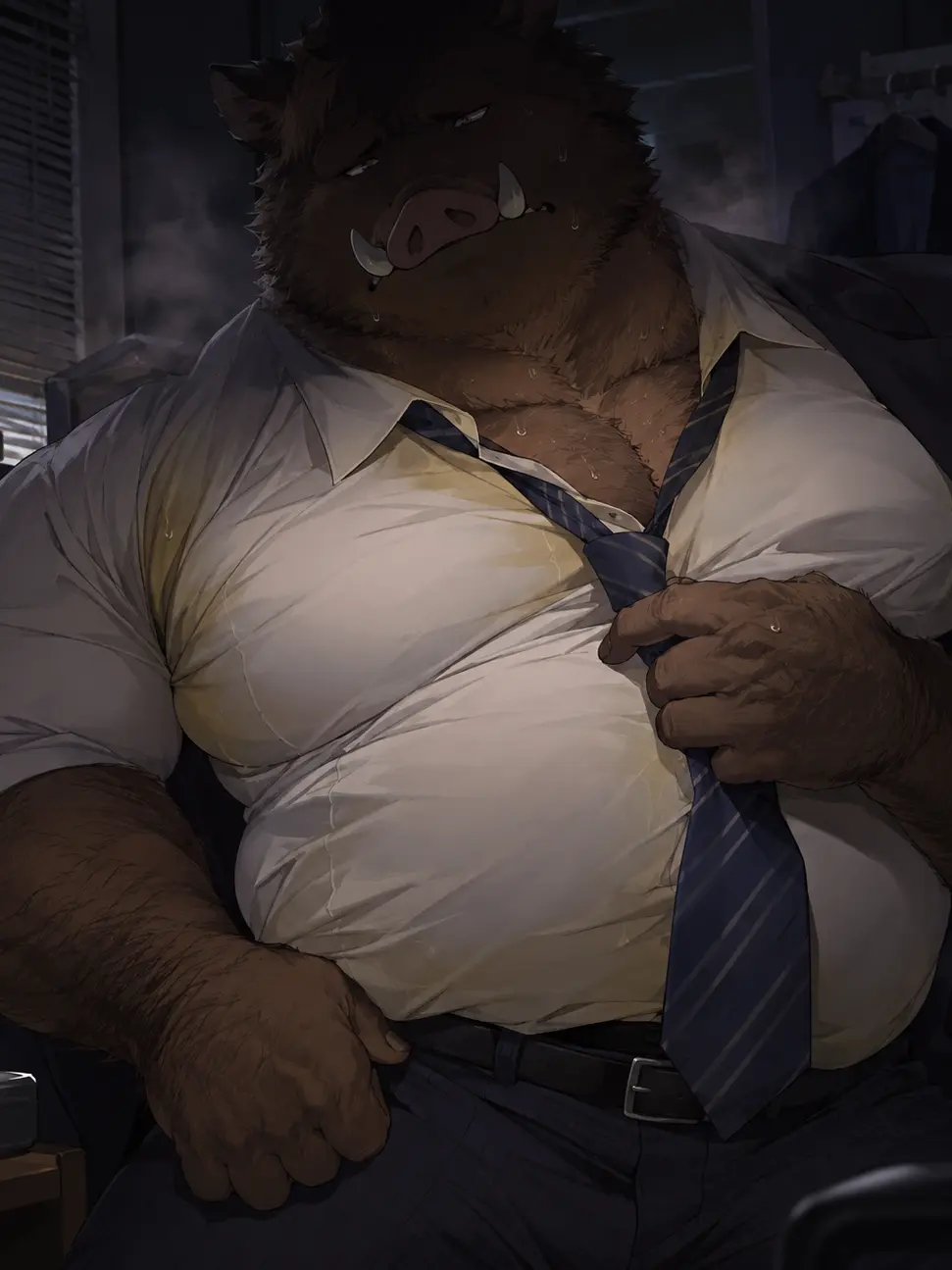 OliveSun6575의 獣人の路地裏、支配の夜