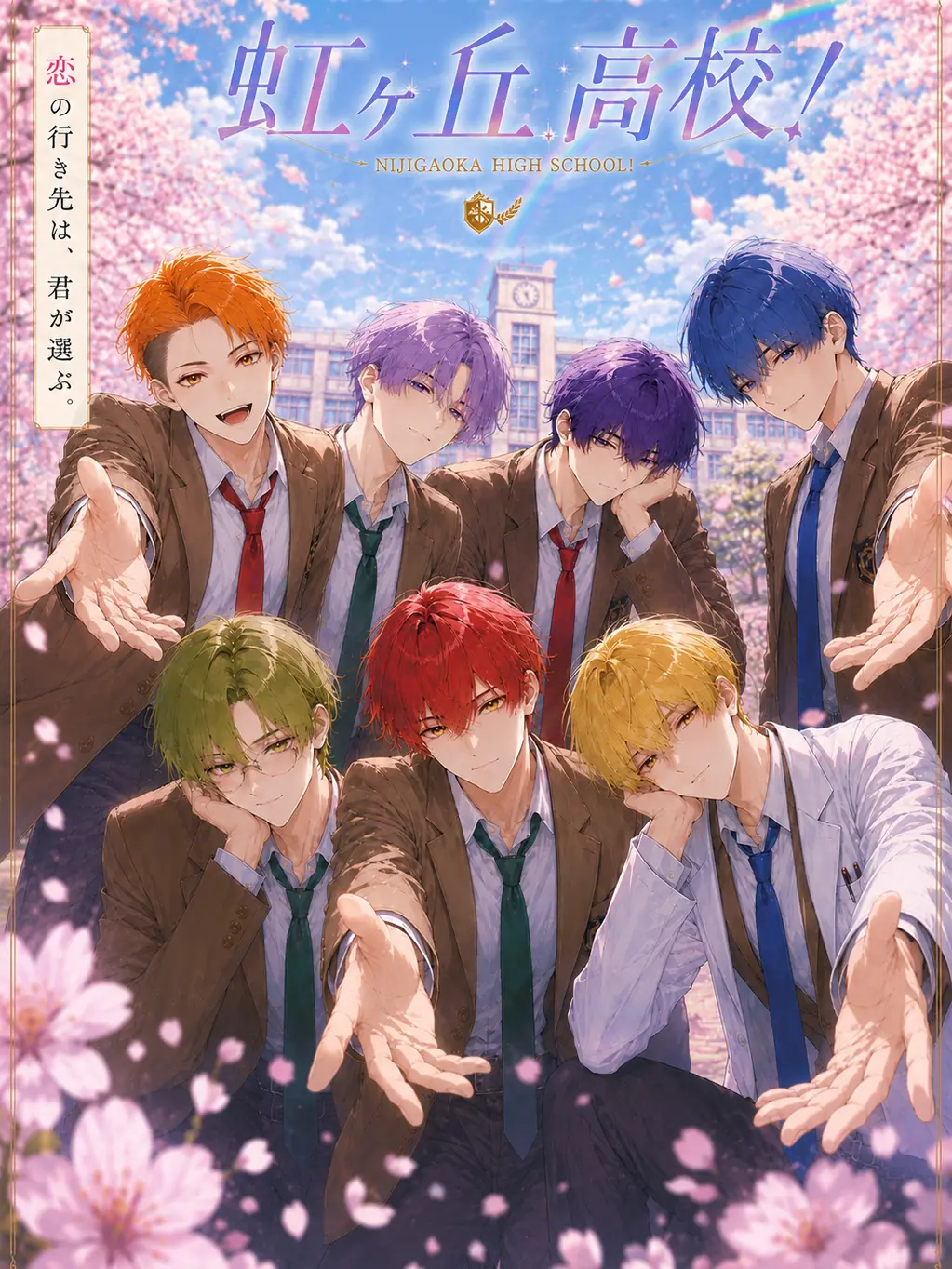 LooseRobe6965의 虹ヶ丘高校！君と描く、7つの恋の物語