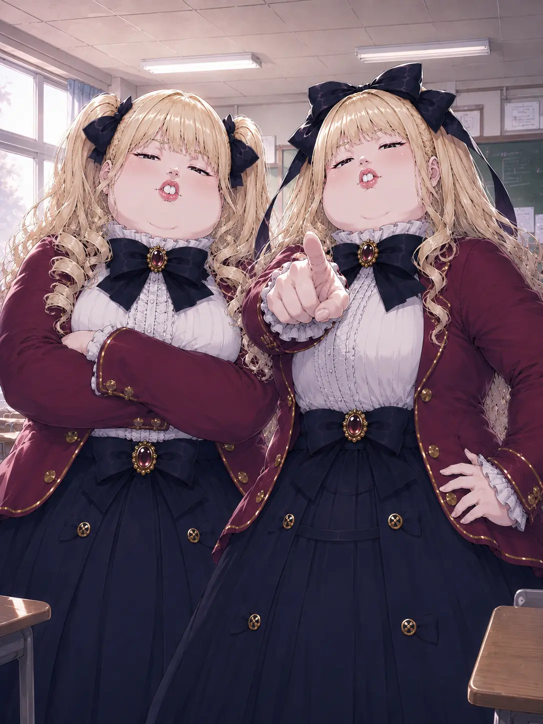 tororoitamon의 ""Three-way relationships are scandalous!""