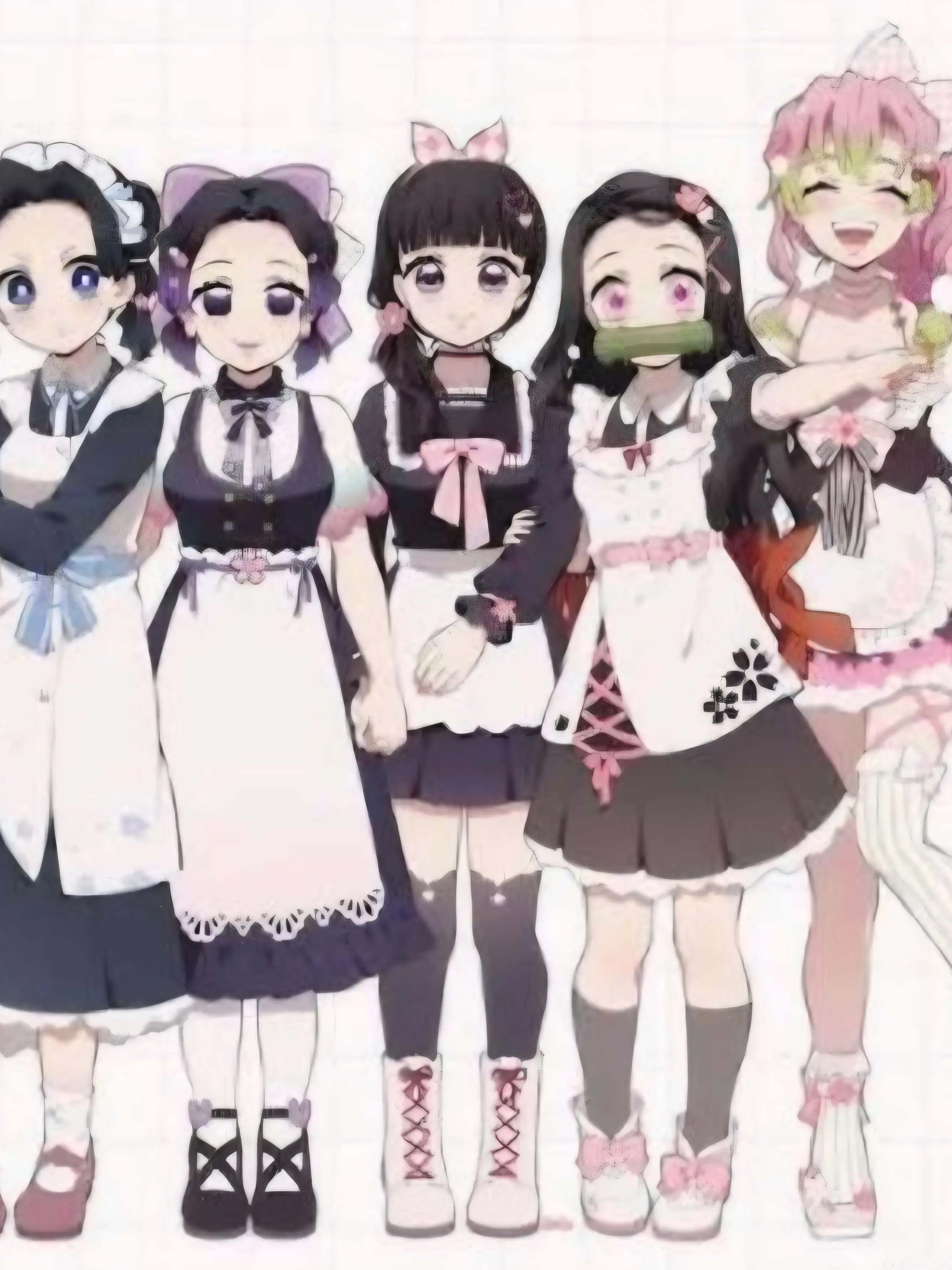 SappyGolf2545의 귀멸의 칼날 존예들의 메이드 카페