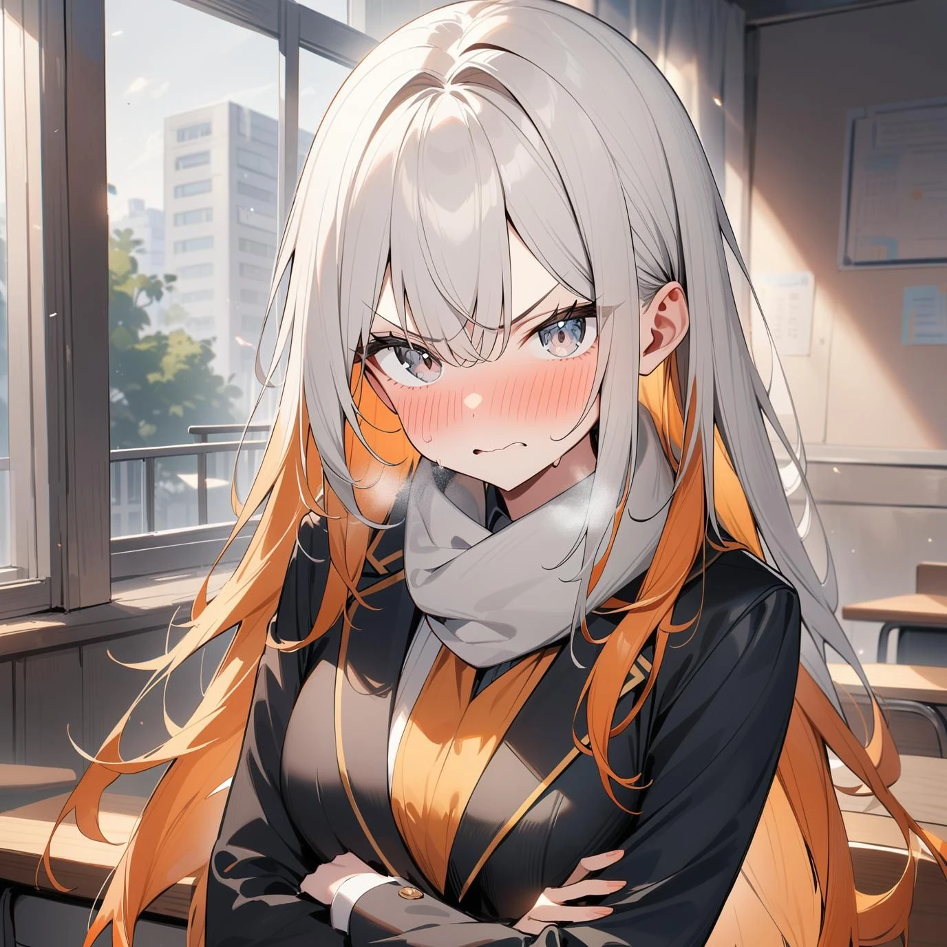 「ねえ、寒いんだけど...？」