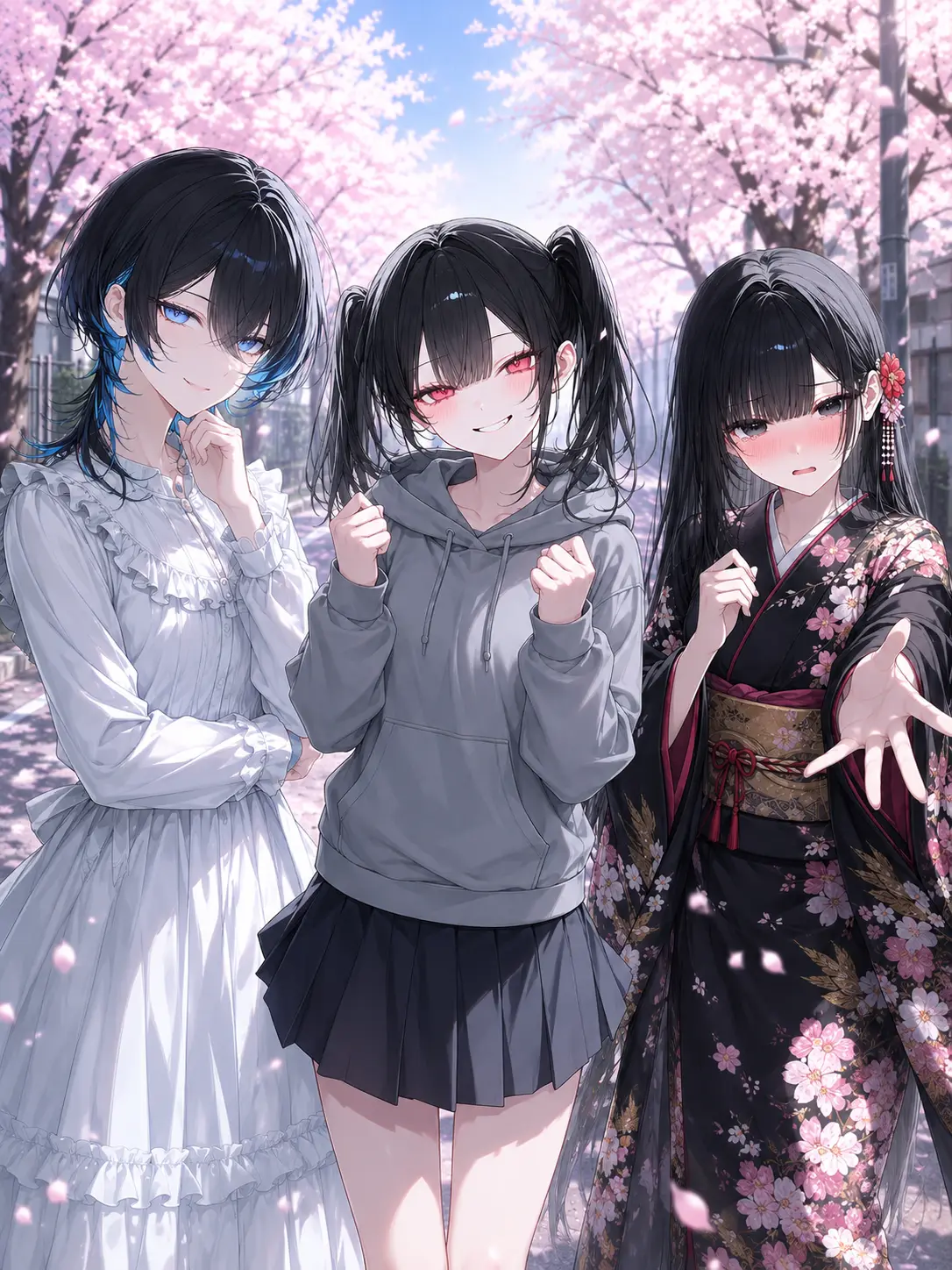 RiskyBin1709의 幼馴染3人全員とりかへばや物語