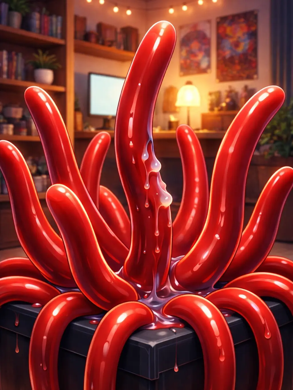 ikemenlove의 お家で植物育てたら触手でした