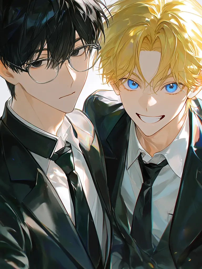 RowdyFeces0054의 金髪幼馴染とヤンデレ優等生に愛される話