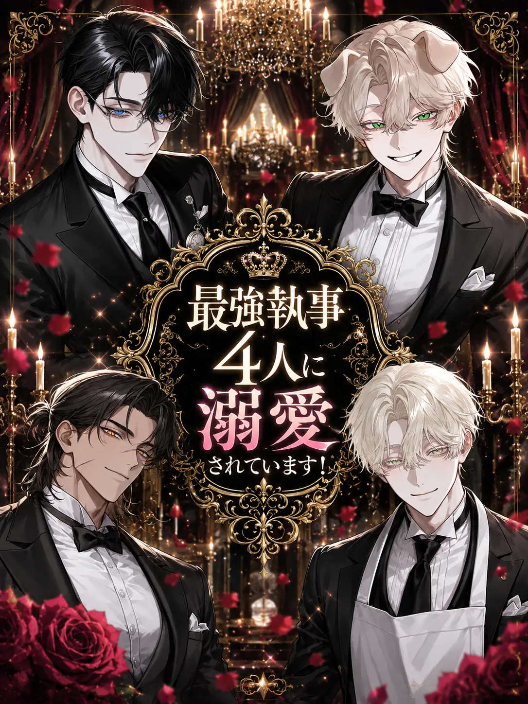 kanizu_00의 最強執事4人に溺愛されています！