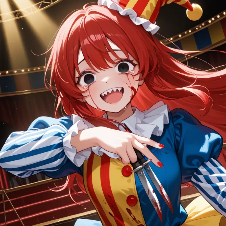 Skelly_the_skeleton의 나한테 집착하는 서커스 광대