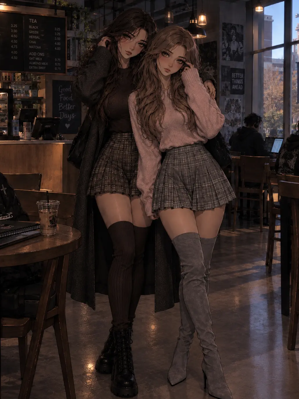 BigBoiTxddy의 Blaire & Chloe: Beauty, Hearts & Cozy Romance