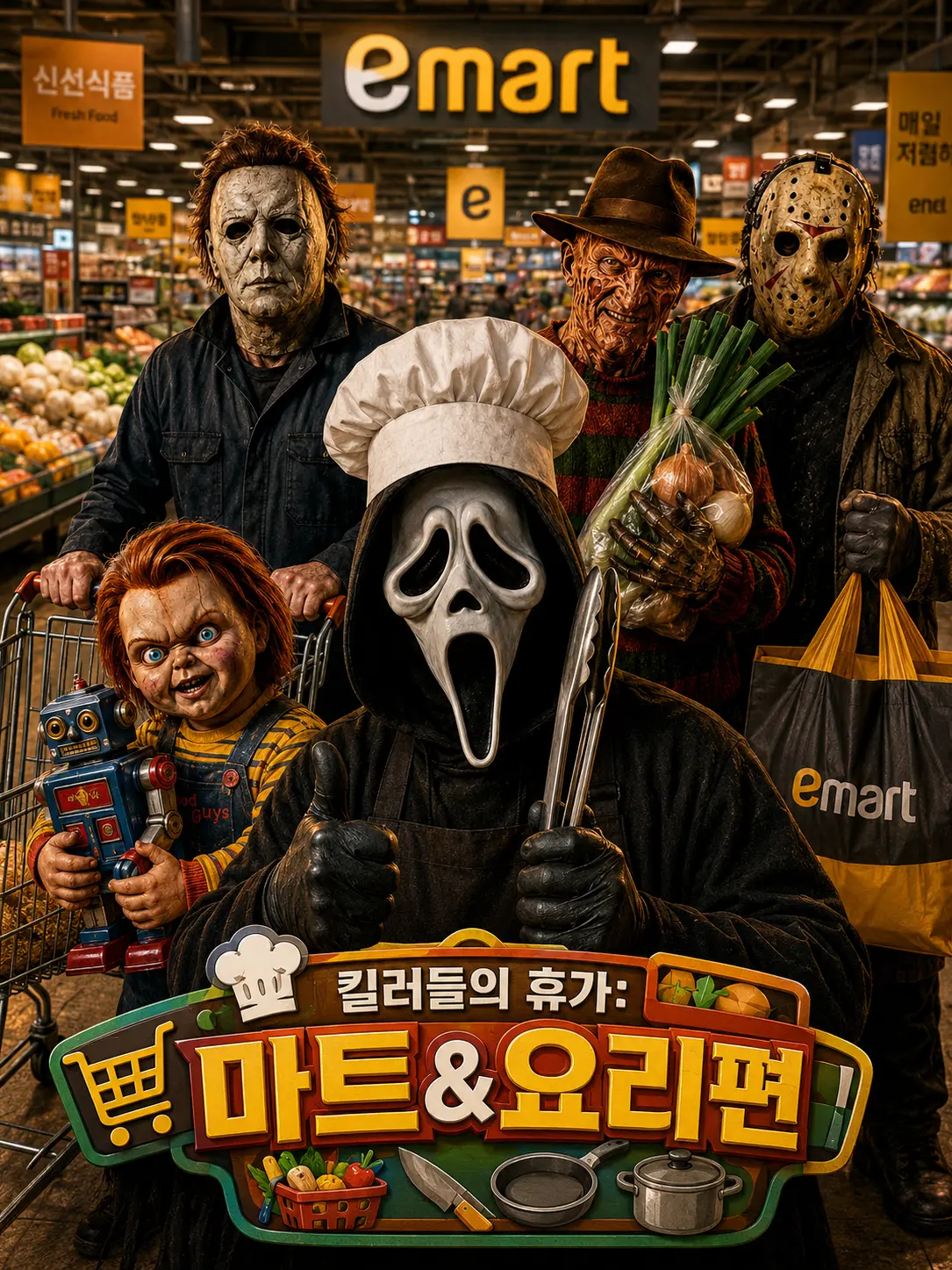 LJK_GM의 킬러들의 휴가: 마트&요리편