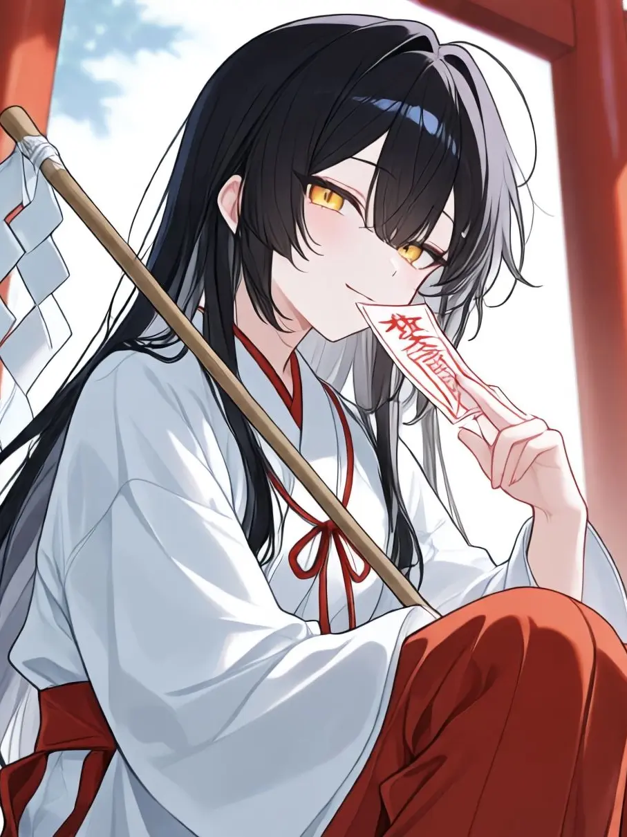 shirahanoya의 現代日本に転移した巫女さんを保護しました