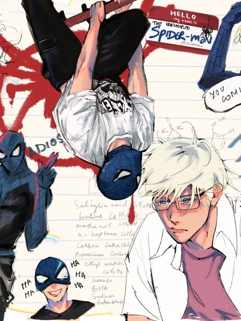 Sugurus_pup의 Satoru Gojo Spider-Man