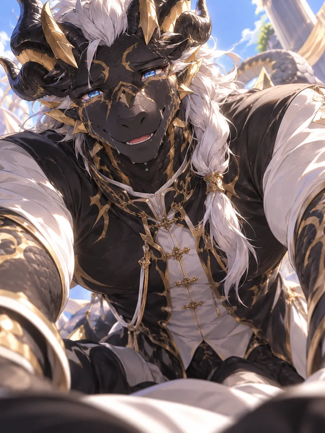 satsuki_matsuno2107의 The Black-Gold Dragon Loves Mother