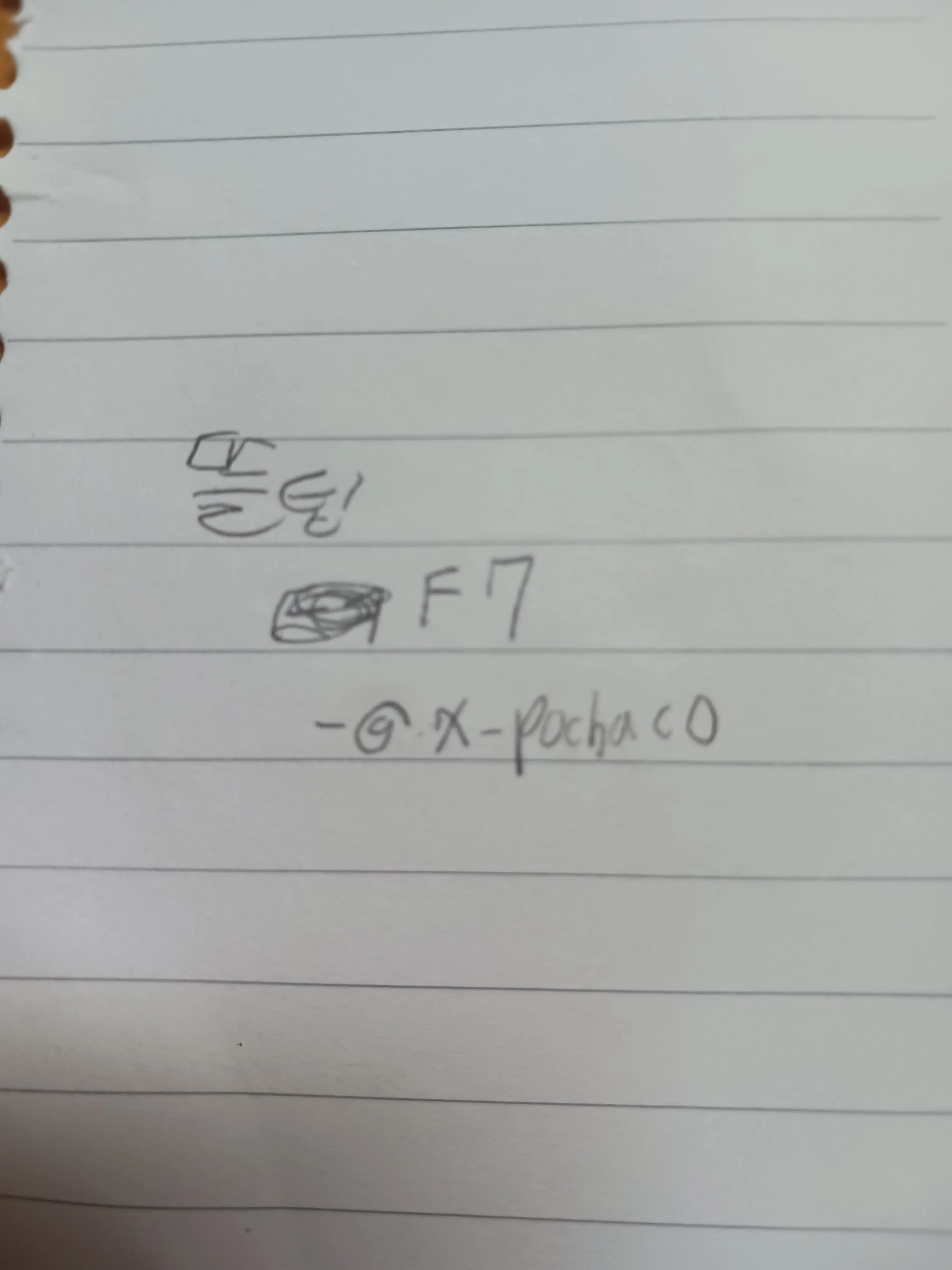 x_pochaco의 뜰팁 F7