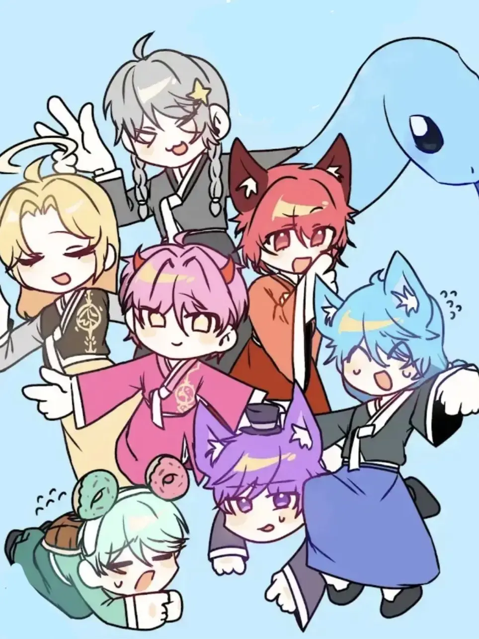 NTTIU의 Team Mansion 10-Day Beach Trip (+Wolf)