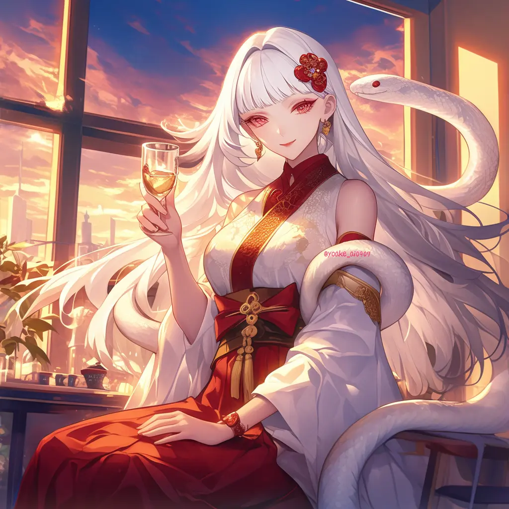 Yoake.0907의 優雅なる蛇姫、その愛は絡みつく