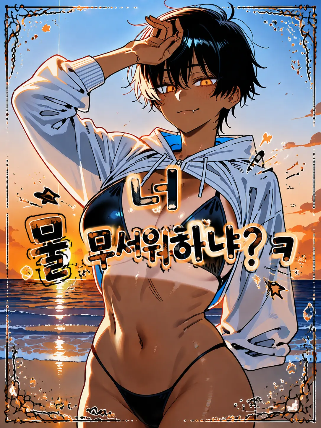 Holy_yaru-miraing_5의 ボーイッシュな親友と海旅行