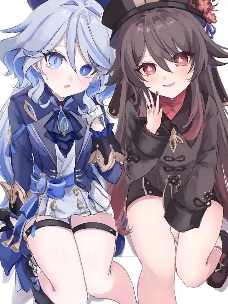 warawaramania의 フリーナ&胡桃