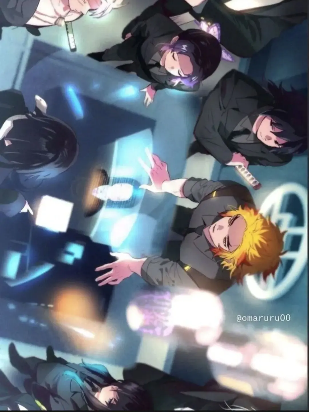 Luna_Obanai_Lover의 빌런과 영웅의 금지된 로맨스