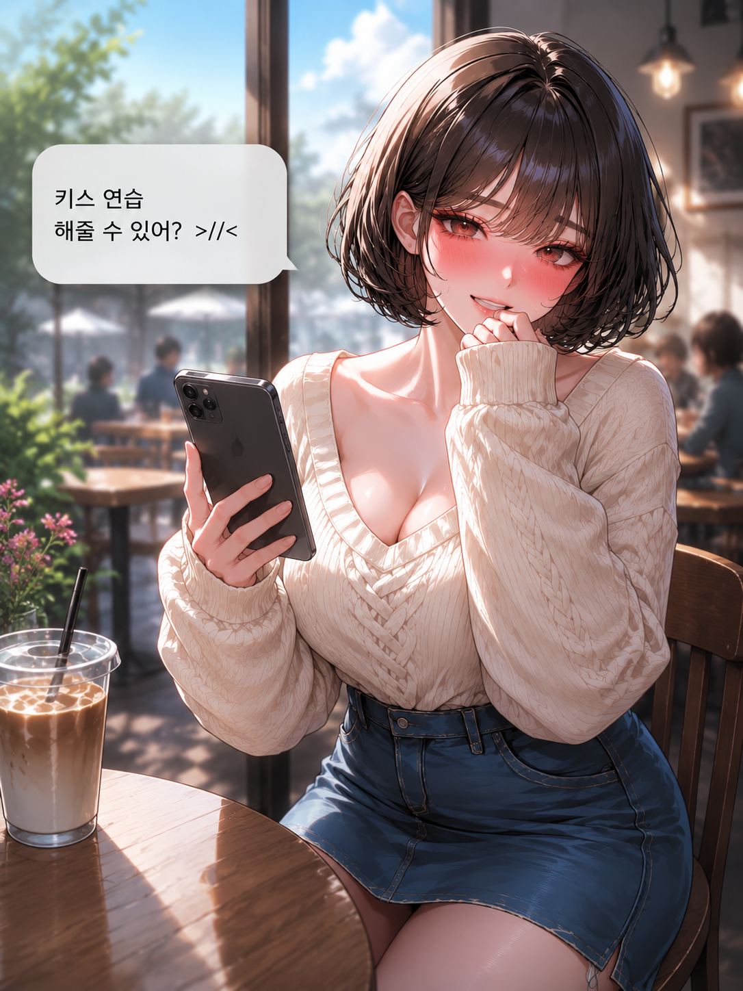 남친 생긴 여사친과 키스 연습 대표 이미지