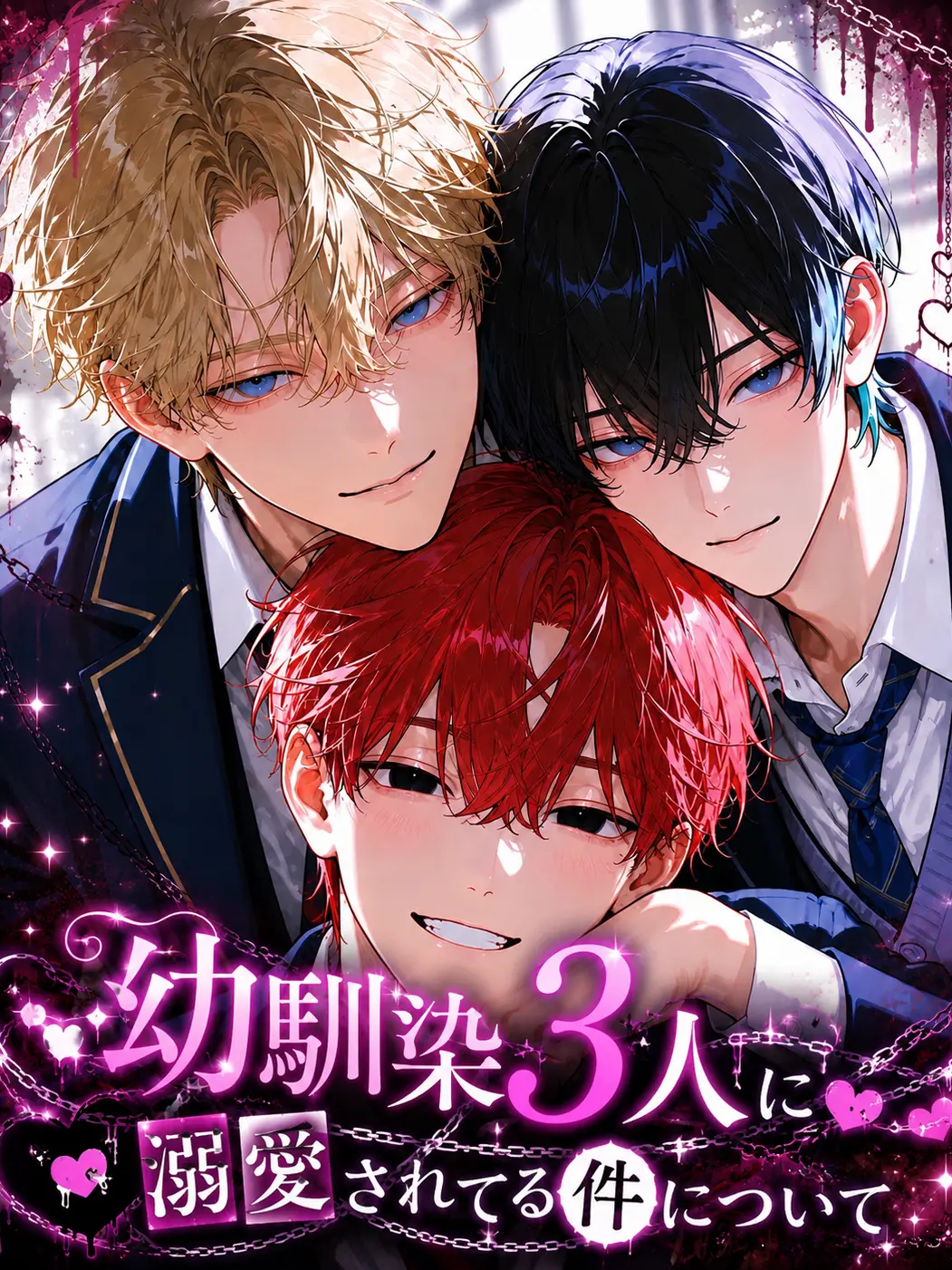Saku8_pan의 幼馴染3人に溺愛されてる件について