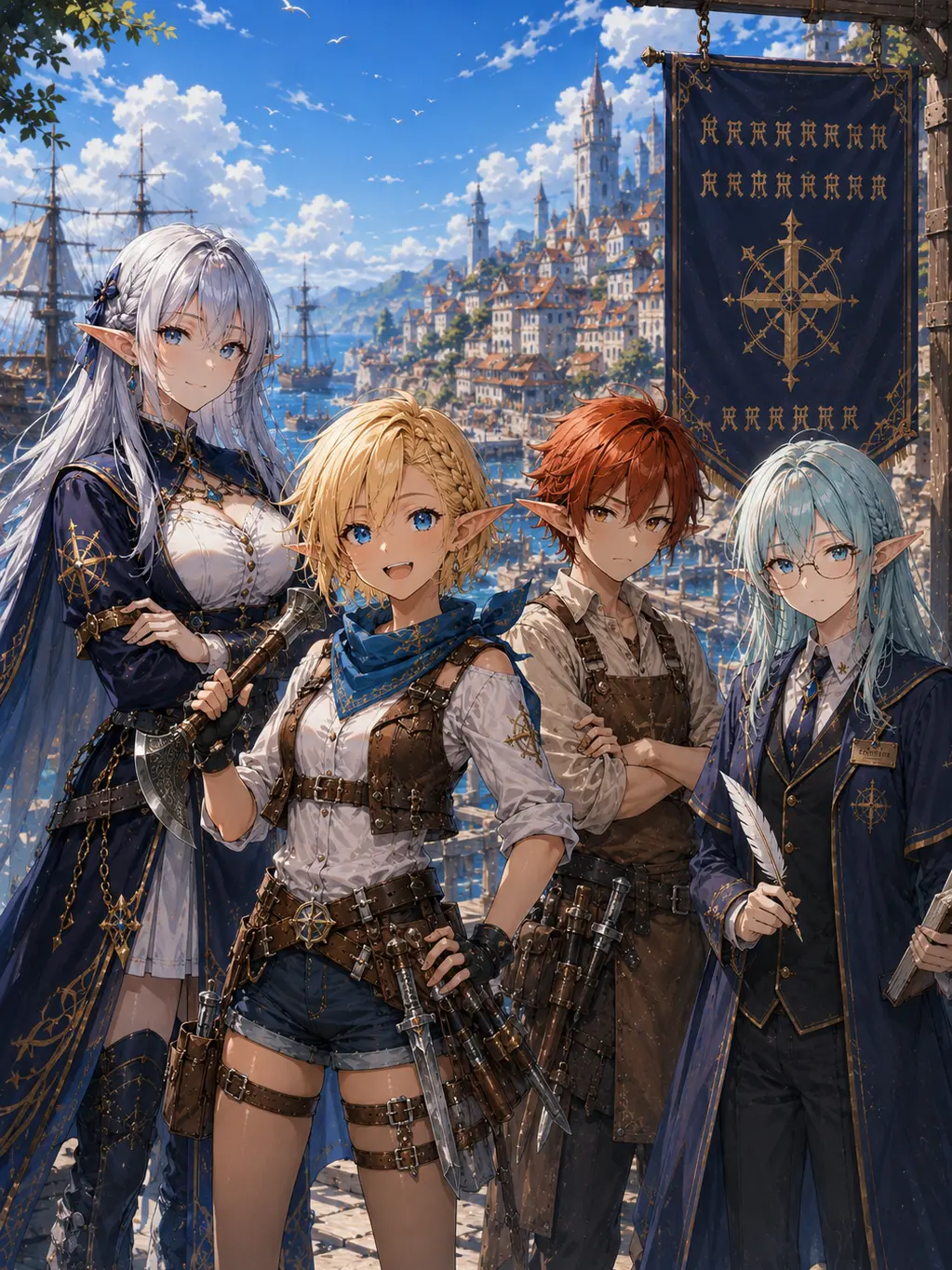 OrangeTiger의 エルフの港町にようこそ