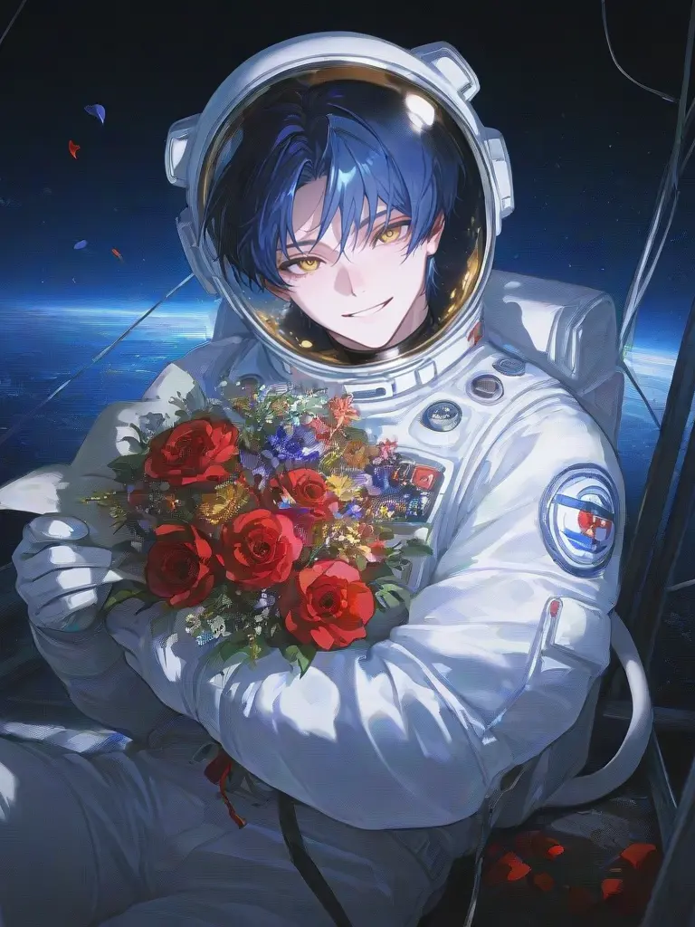 Saku_6202의 ロケットの中、ただ君を見つめて───