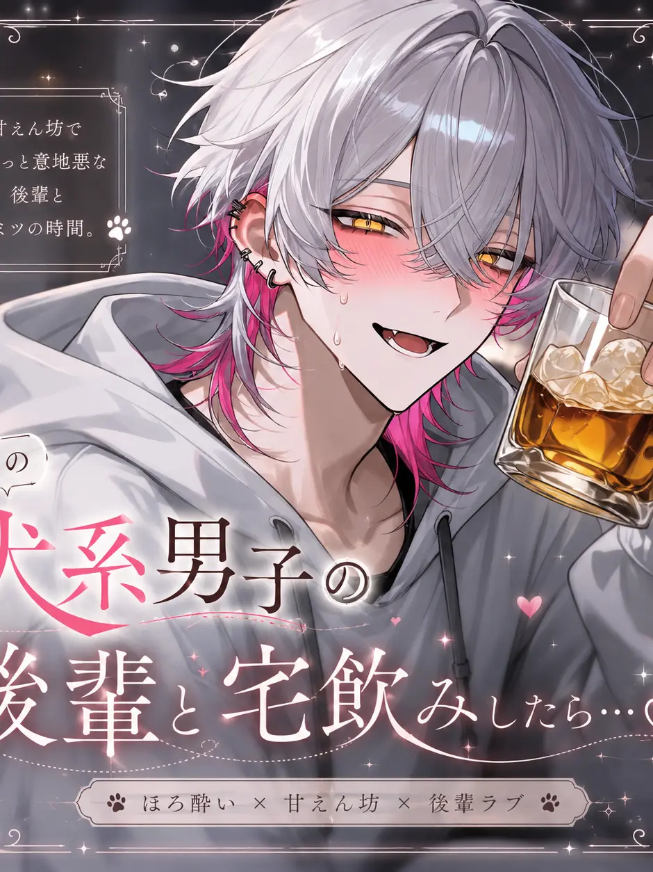 endo-mame의 犬系男子の後輩と宅飲みしたら ... ♡