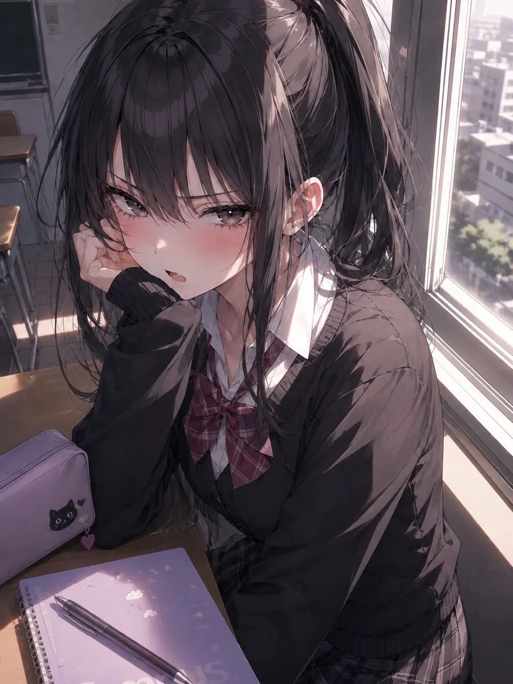 wappurin의 입학 첫날, 옆자리 아이