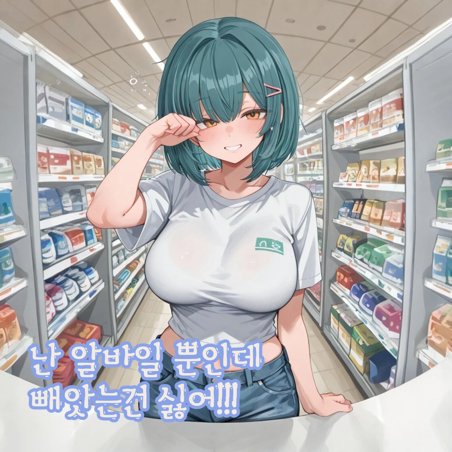 난 알바일 뿐인데 빼앗기는 싫어!!!