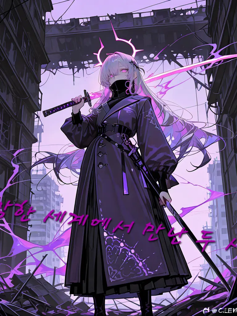 las0의 멸망한 세계에서 만난 두 사람